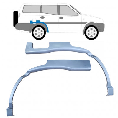 Bok delni za Nissan Terrano 1993-1999 / Levo+Desno / Komplet 10574