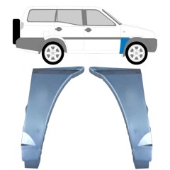 Popravni panel prednjega blatnika za Nissan Terrano II 1993-2005 / Levo+Desno / Komplet 10471