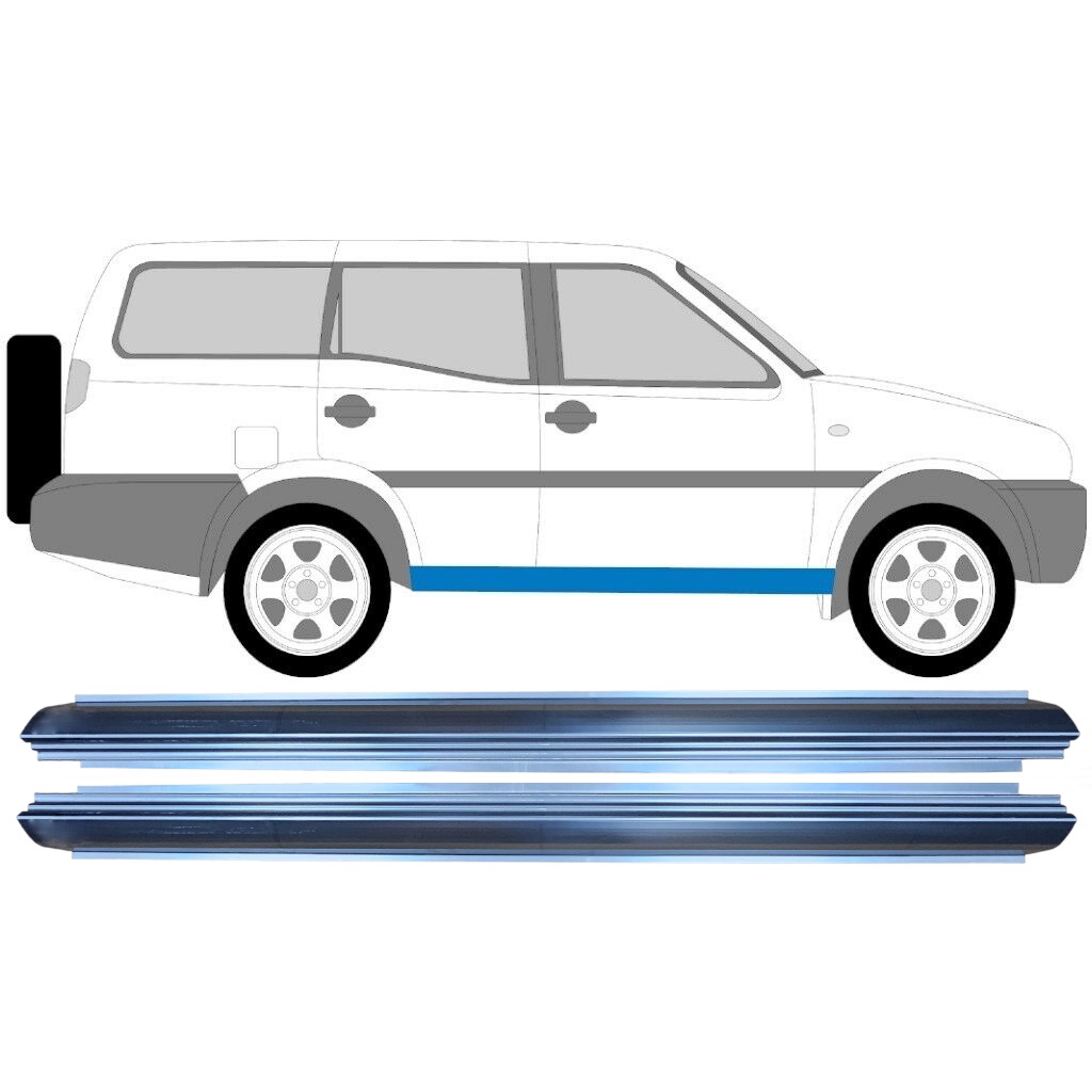 Prag Za Nissan Terrano Ii 1993-2005 / Levo+Desno / Komplet 11364