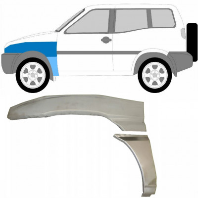 Popravni panel prednjega blatnika za Nissan Terrano 1993-1999 / Leva / Komplet 10060