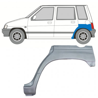 Bok delni za Daewoo Tico 1991-2000 / Desna 12524