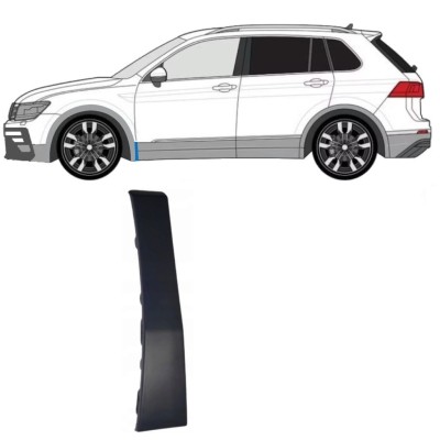 Sprednji blatnik zaščita za Volkswagen Tiguan 2016-2024 R-Line / Leva 14864