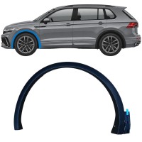Sprednji blatnik zaščita za Volkswagen Tiguan 2020-2024 R-Line / Leva 17064