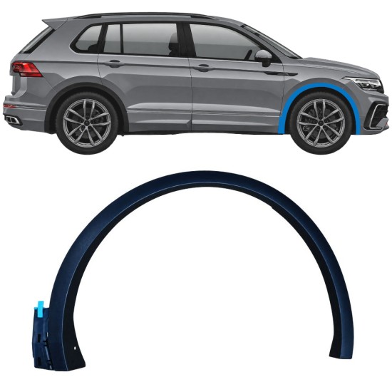 Sprednji blatnik zaščita za Volkswagen Tiguan 2020-2024 R-Line / Desna 17063