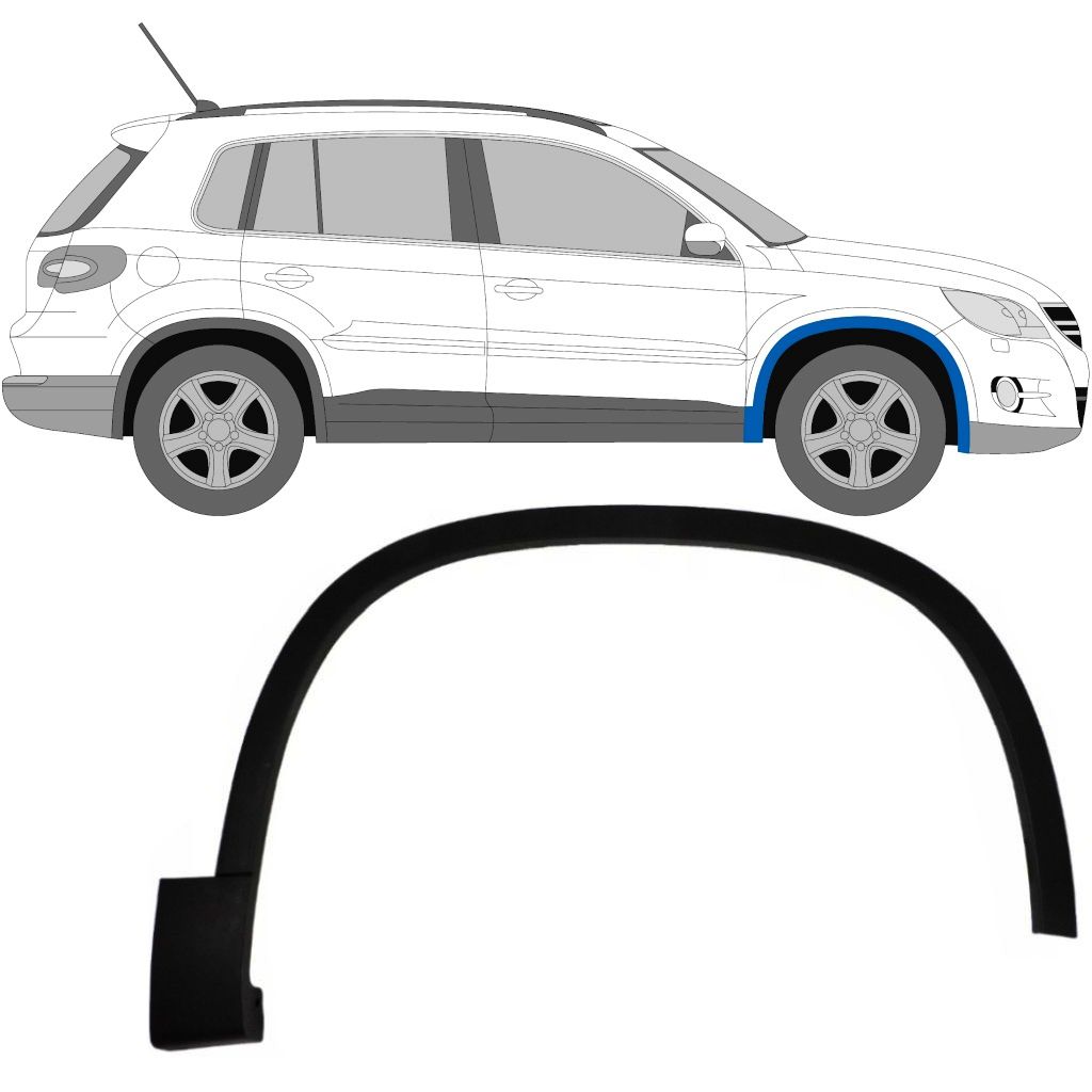 Sprednji Blatnik Zaščita Za Volkswagen Tiguan 2007-2016 / Desna 8882