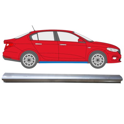 Popravni panel spodnjega praga za Fiat Tipo 2016- / Desna 14972
