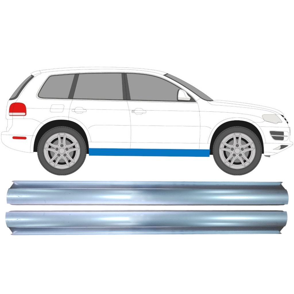 Prag Za Volkswagen Touareg 2002-2010 / Levo+Desno / Komplet 11340