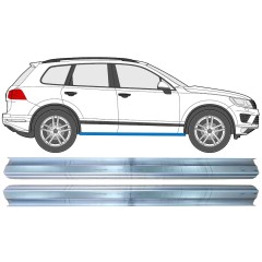 Prag za Volkswagen Touareg 2010-2018 / Levo = Desno (simetrično) / Komplet 11749