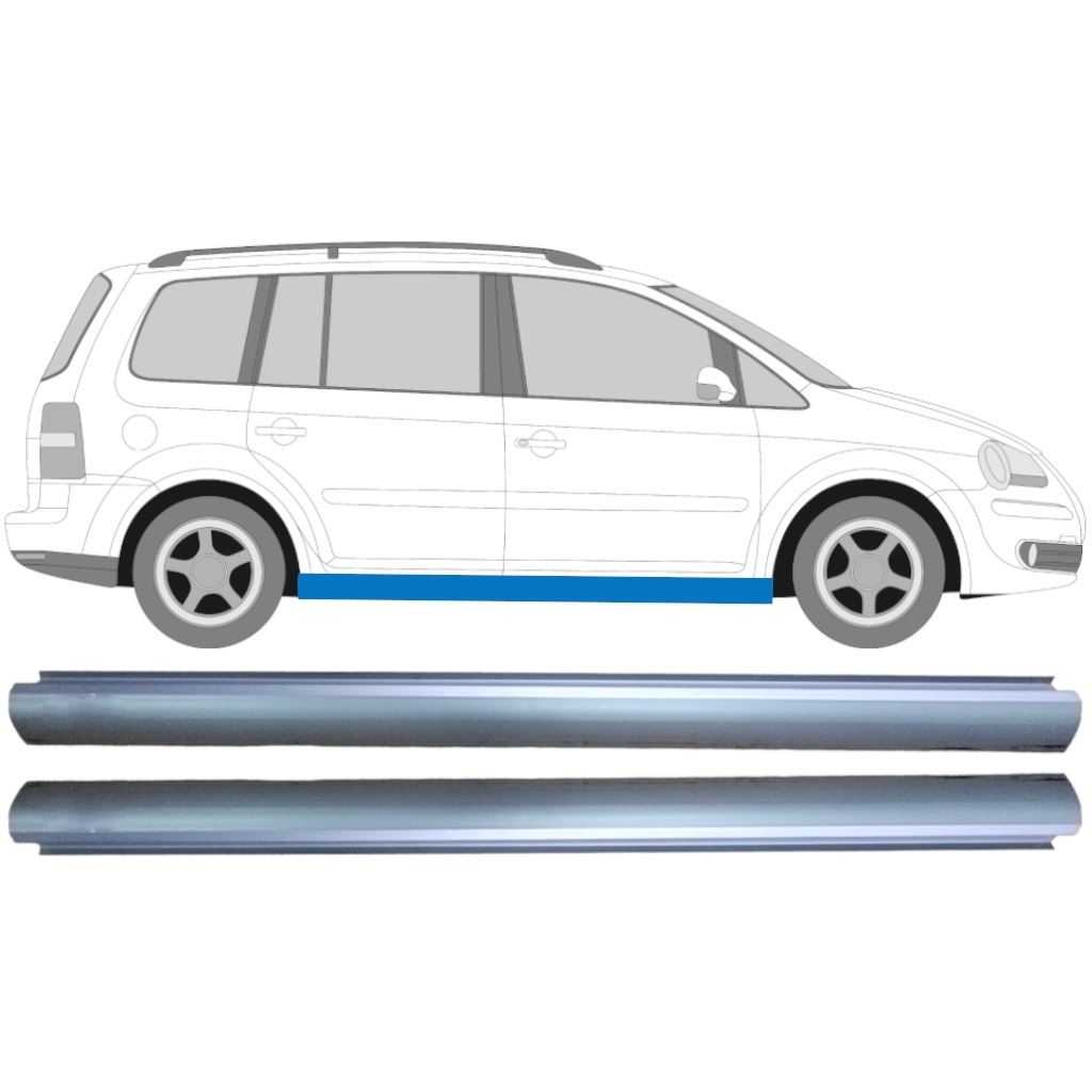 Prag Za Vw Touran 2003-2010 / Levo = Desno (Simetrično) / Komplet 10390