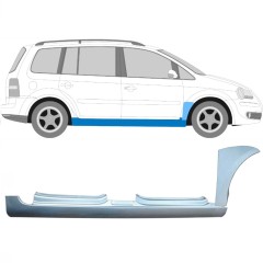 Popravni panel celotnega praga in sprednjega blatnika za Volkswagen Touran 2003-2010 / Desna / Komplet 11164