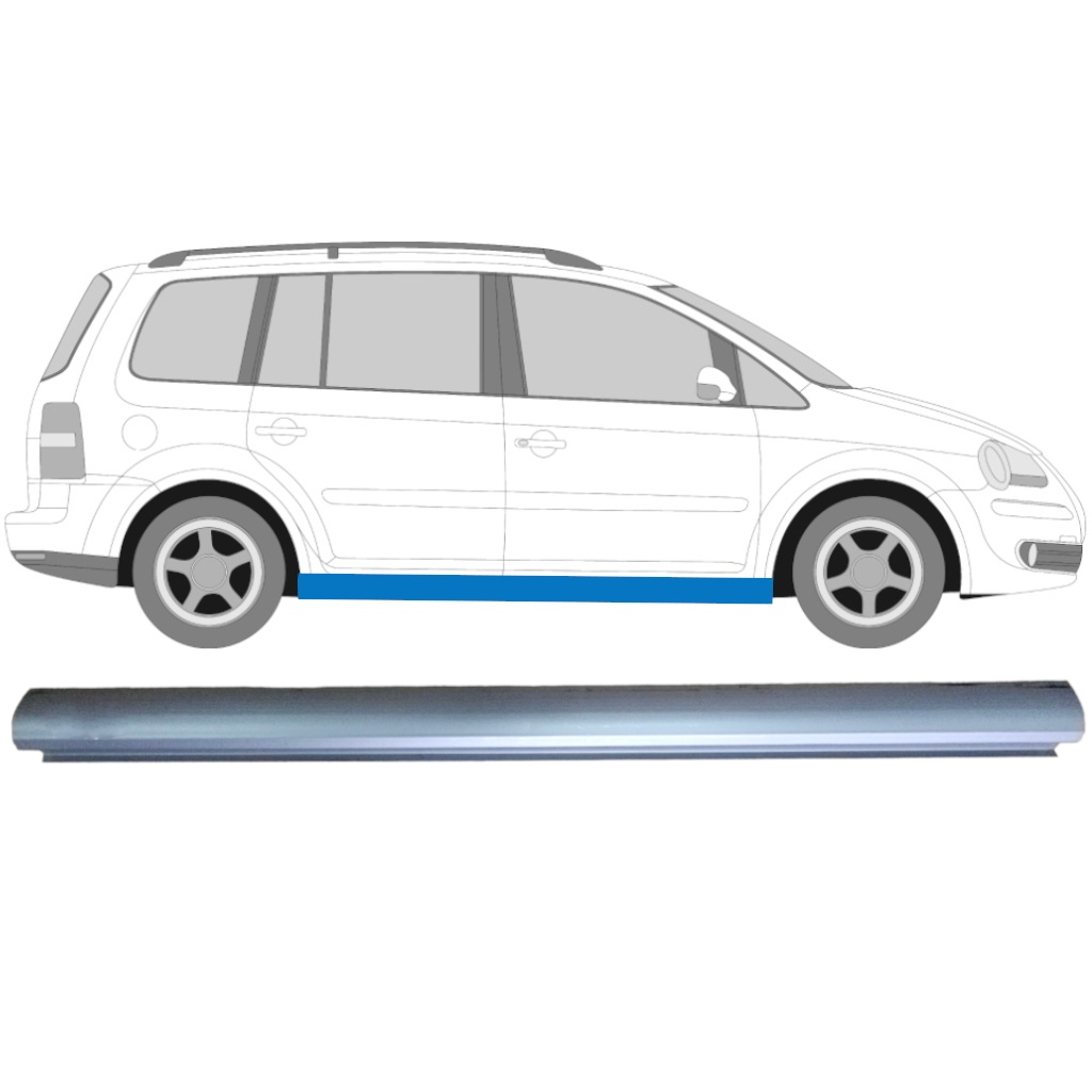 Prag Za Volkswagen Touran 2003-2010 / Levo = Desno (Simetrično) 8853