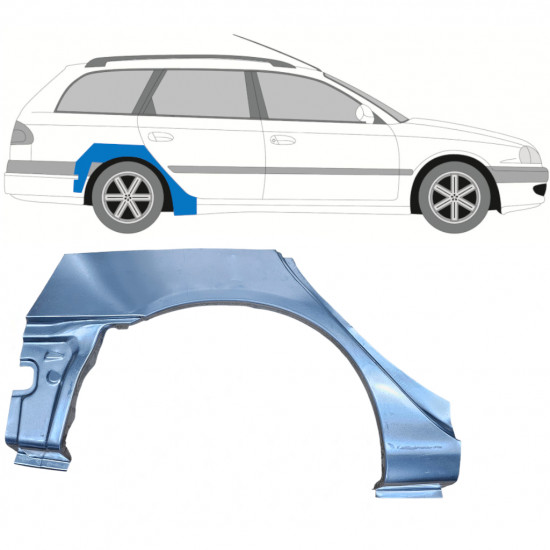 Bok delni za Toyota Avensis 1997-2003 / Desna / COMBI 7612