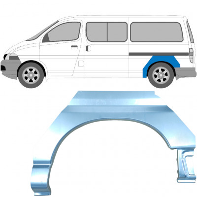 Bok delni za Toyota Hiace 1995-2006 / Leva 7069