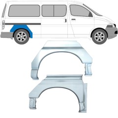 Bok delni za Toyota Hiace 1995-2006 / Levo+Desno / Komplet 10028