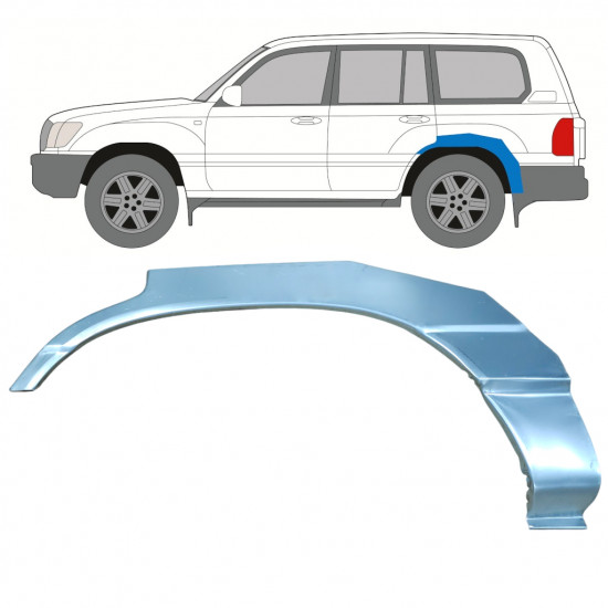 Bok delni za Toyota Land Cruiser 1998-2007 / Leva 8983