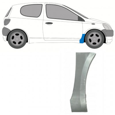 Popravni panel prednjega blatnika za Toyota Yaris 1999-2006 / Desna 8948