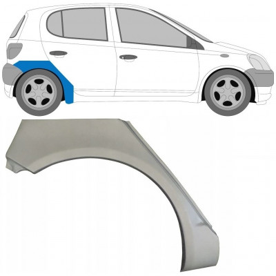 Bok delni za Toyota Yaris 1999-2006 / Desna 6218