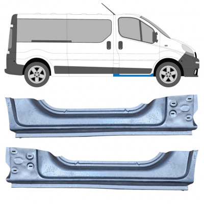 Prag za Opel Vivaro / R Trafic 2001- / Levo+Desno / Komplet 9654