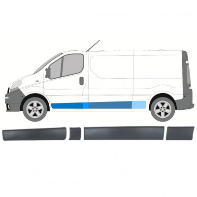 Set stranskih oblog za Renault Trafic Opel Vivaro Primastar 2001-2014 / LWB / Leva /  8572