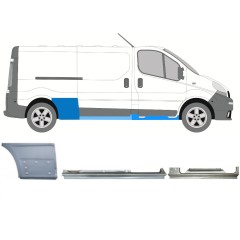 Set popravnih panelov za Renault Trafic 2001-2014 / Desna / 11104