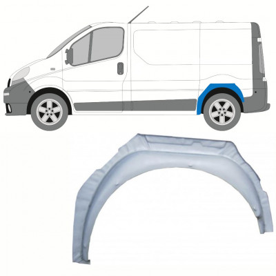 Bok delni notranji za Opel Vivaro Renault Trafic 2001- / Leva 8521