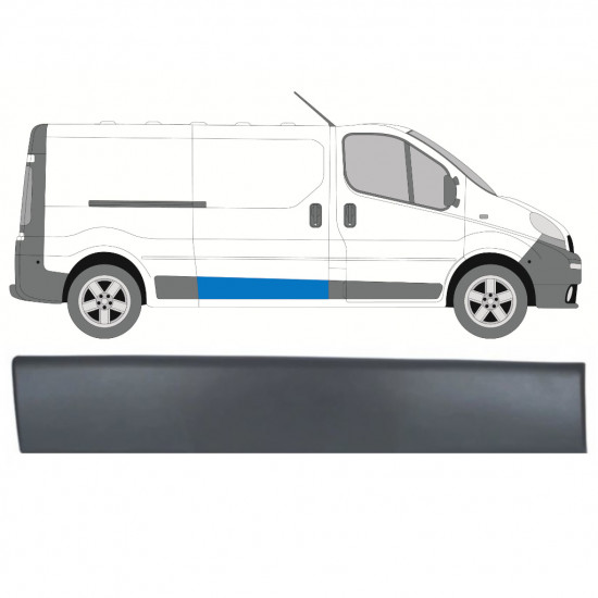 Obloga drsnih vrat za Renault Trafic 2001-2014 / Desna 8203