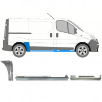 Set popravnih panelov za Renault Trafic Opel Vivaro 2001-2014 / SWB / Desna /  11228