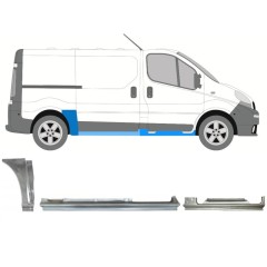 Set popravnih panelov za Opel Vivaro 2001-2014 / Desna / 11228