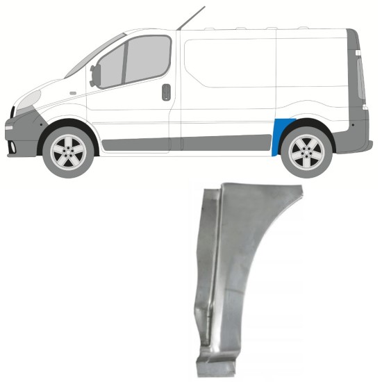 Bok delni za Nissan Primastar 2001-2014 / Leva 15767