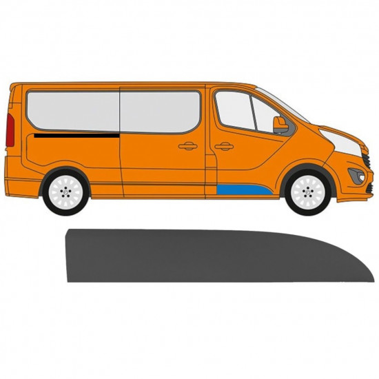 Obloga sprednjih vrat za Renault Trafic 2014- / Desna 11246