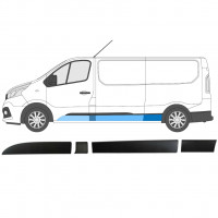 Set stranskih oblog za Renault Trafic Opel Vivaro Talento 2014- / LWB / Leva /  8566