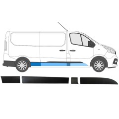 Set stranskih oblog za Opel Vivaro 2014-2019 / Desna / 14428