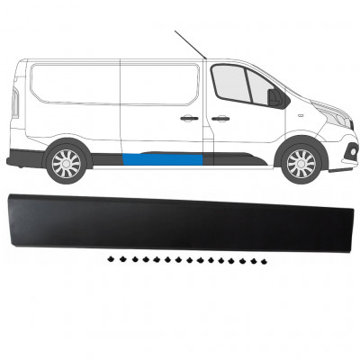 Obloga drsnih vrat za Renault Trafic 2014- / Desna 8217