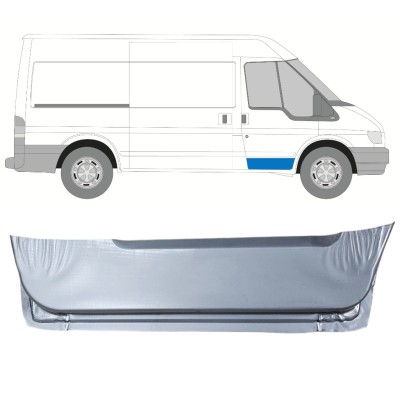 Notranji popravni panel sprednjih vrat za Ford Transit 2000-2013 / Desna 14540