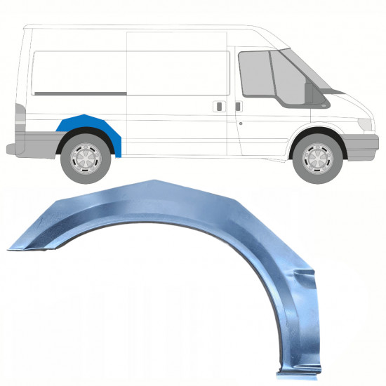 Bok delni za Ford Transit 2000-2013 / Desna 9138