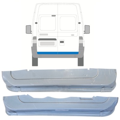Popravni panel zadnjih vrat za Ford Transit 2000-2013 / Levo+Desno / Komplet 14656