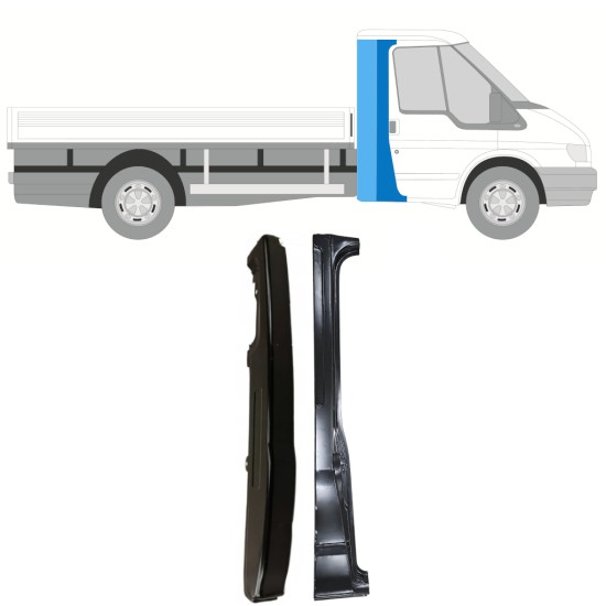 Popravni panel stebrička za Ford Transit 2000-2013 / Desna / Komplet 14900 Popravni panel stebrička za Ford Transit 2000-2013 / Desna / Komplet 14900