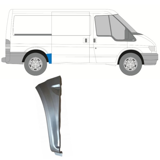 Bok delni za Ford Transit 2000-2013 / Desna 14998 Bok delni za Ford Transit 2000-2013 / Desna 14998
