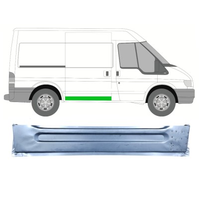Notranji popravni panel drsnih vrat za Ford Transit 2000-2013 / Desna 15129
