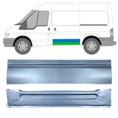 Zunanji spodnji popravni panel drsnih vrat za Ford Transit 2000-2013 / Leva / Komplet 12666