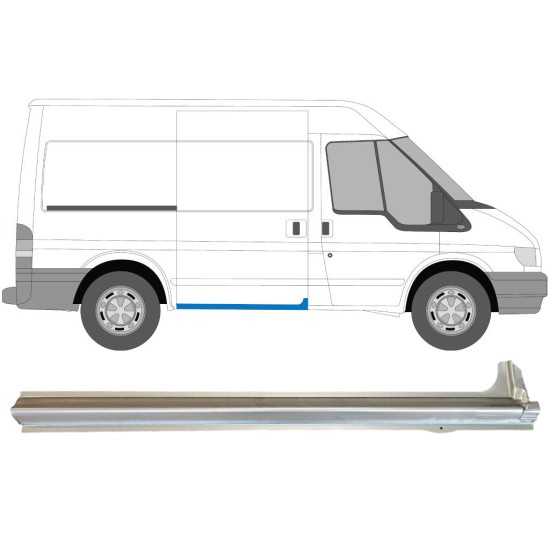 Popravni panel praga drsnih vrat za Ford Transit 2000-2013 / Desna 15062