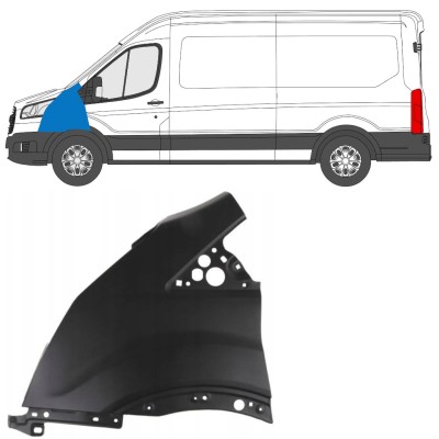 Sprednji blatnik za Ford Transit 2014- 2014-2019 / Leva 17093