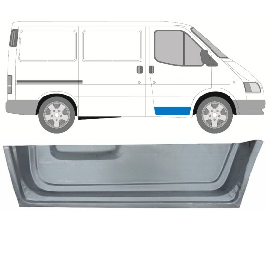 Notranji popravni panel sprednjih vrat za Ford Transit 1986-2000 / Desna 16022