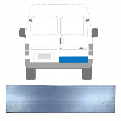 Popravni panel spodnjih zadnjih vrat za Ford Transit 1985-2000 / Desna 8448