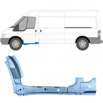 Notranji popravni panel sprednjega dela za Ford Transit 2000-2013 / Leva 7155