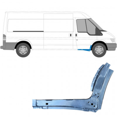 Notranji popravni panel praga za Ford Transit 2000-2013 / Desna 11907