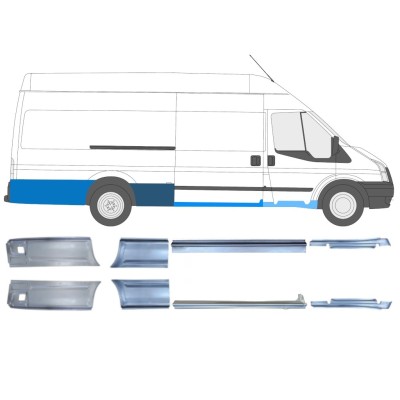 Set popravnih panelov za Ford Transit 2000-2013 / Levo+Desno / 14685