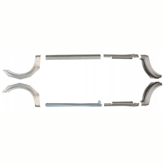Reparaturni del praga in zadnjega blatnika za Ford Transit 2000-2013 / Komplet 9693