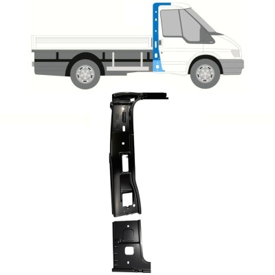 Notranji popravljalni del stebrička za Ford Transit 2000-2013 / Desna / Komplet 16932