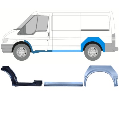 Set popravnih panelov za Ford Transit 2000-2013 / Leva / 15023